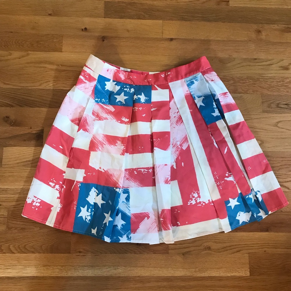 Catherine Malandrino patriotic skirt size 10
